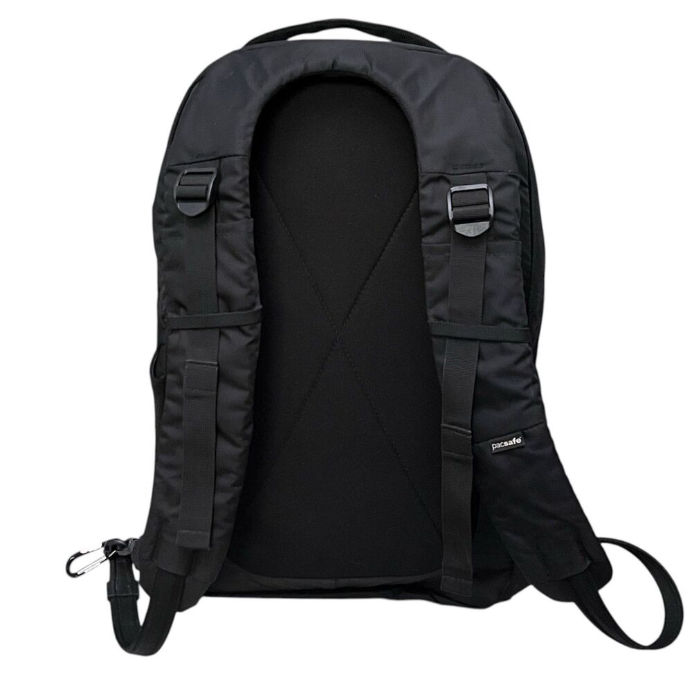 Pacsafe Metrosafe LS450 25L Black Anti Theft RFID Laptop Travel Backpack - Picture 3 of 16